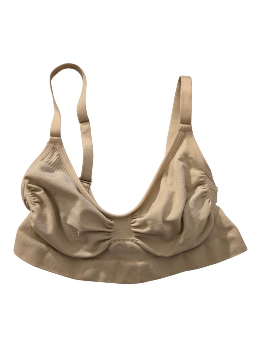 NWOT Skims Shapewear Seamless Sculpt Bralette Nude Clay Small